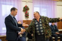 Встреча главы района Дмитрия Романова с жителями с. Степное